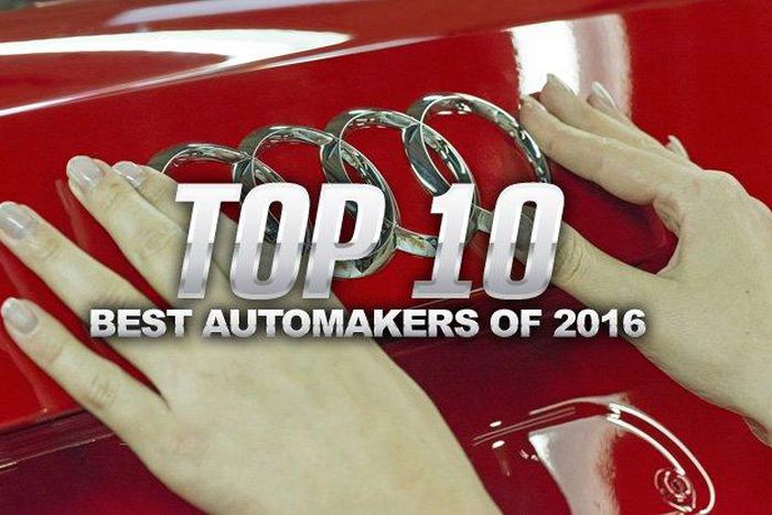 Audi is the number 1 Best Automaker of 2016