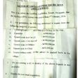 The letter sent to the resident by the thieves