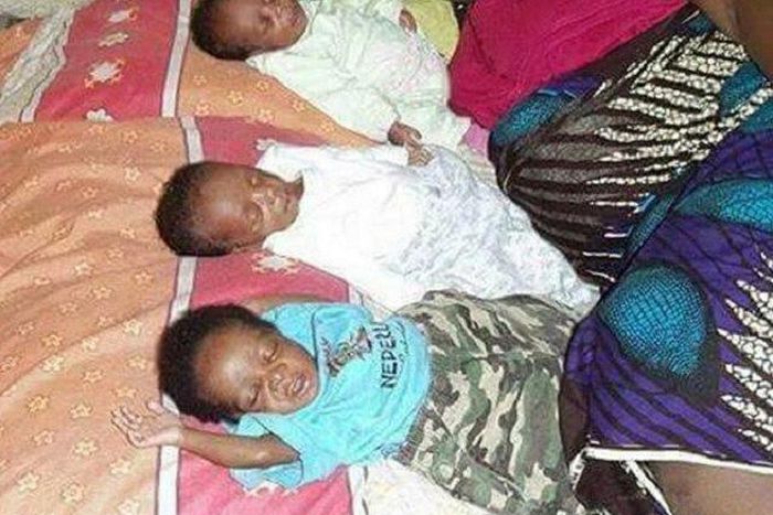 This woman was blessed by God after many years of childnessess