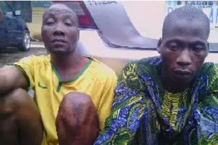 The juju robbers, Saidi Olalekan and Joshua Akinsola