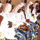 Brides at a mass wedding in Kano