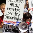 Members of GetEQUAL, a lesbian, gay, bisexual and transgender organization, stage a protest on Capitol Hill May 20, 2010 in Washington, DC.