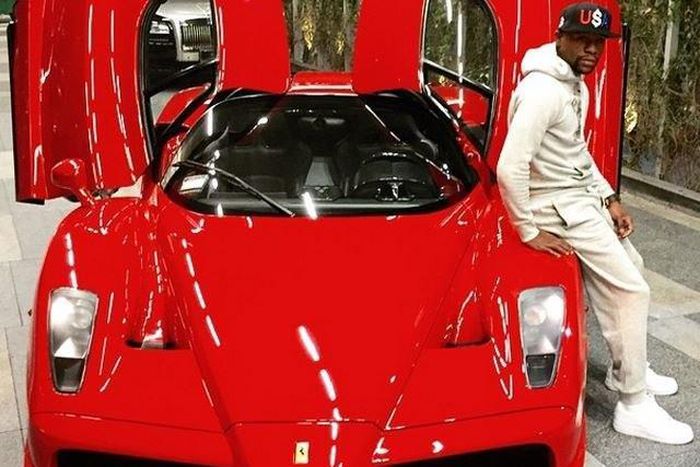 Floyd's rare Ferrari Enzo