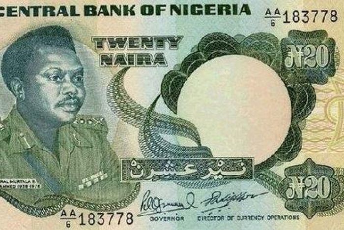 Murtala Muhammed on the 20 Naira note