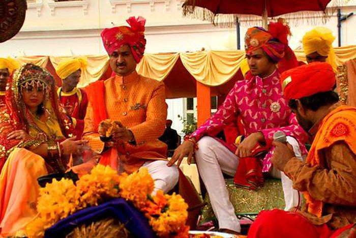 A royal wedding - Indian style