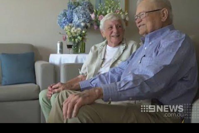 Lovers who met during world war II reunite after 72 years