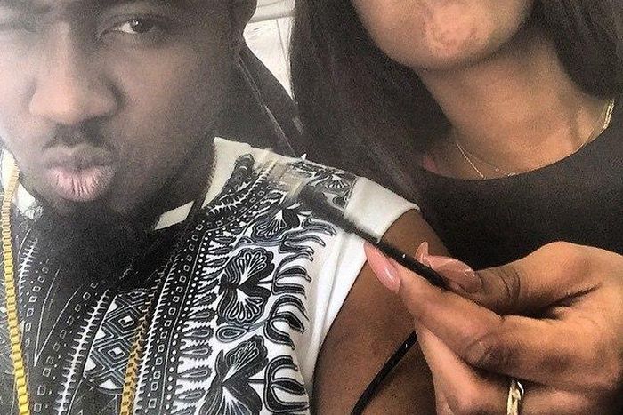 Ice Prince and his girlfriend Maima