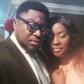 Uche Mac-Auley and Femi Branch on set of Mid-Life