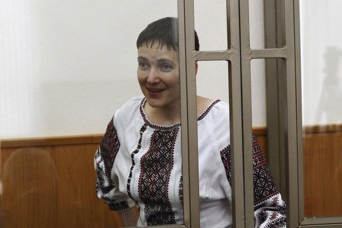 Ukrainian pilot to tell Russian court: Free me or watch me starve to death