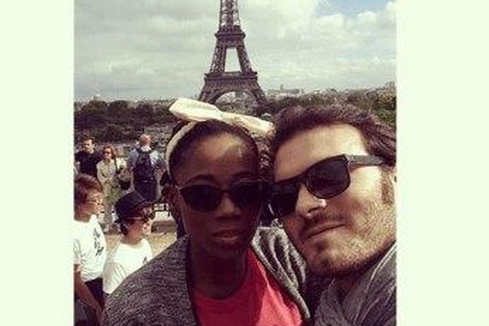 Tosyn Bucknor and fiancé, Aurélien Boyer