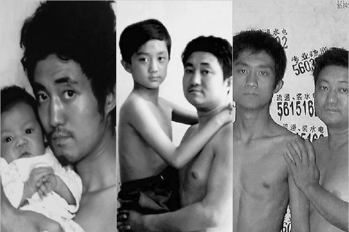 See beautiful pictures father and son took over a period of 28 years (with a surprise at the end)
