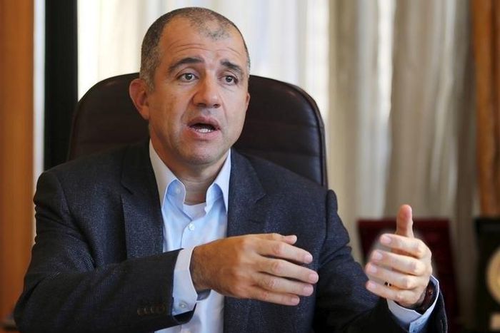 Mohamed El Sewedy, head of the Federation of Egyptian Industries, talks during an interview with Reuters at his office in Cairo, Egypt, November 16, 2015. REUTERS/Mohamed Abd El Ghany