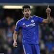 Diego Costa celebrates his goal for Chelsea against Everton on Saturday, January 16