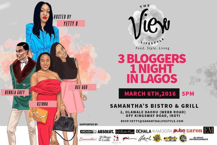 '3 Bloggers 1 Night In Lagos'