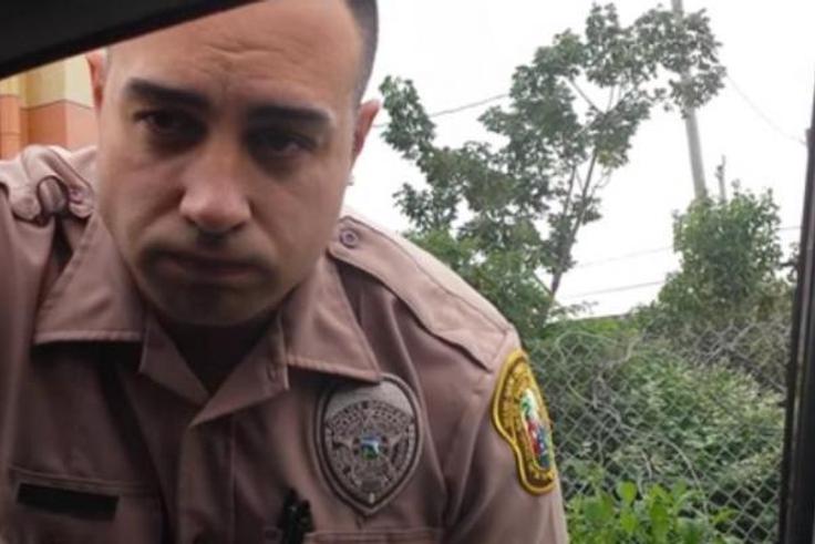 Woman almost arrest police officer for alleged speeding