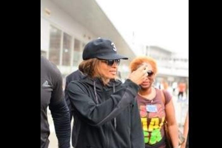 Ciara arrives Nigeria