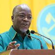 Tanzania's Works Minister John Magufuli addresses delegates after the ruling party Chama Cha Mapinduzi (CCM) elected him as the presidential candidate for the October 25 election in the capital Dodoma, July 12, 2015. REUTERS/Stringer