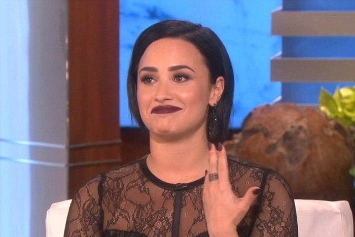 Demi Lovato talks engagement on Ellen DEgenres Show