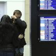 A man reacts next to Russian Emergencies Ministry members at Pulkovo airport in St. Petersburg, Russia, October 31, 2015. A Russian airliner carrying 224 passengers and crew crashed in Egypt"s Sinai peninsula on Saturday, the Egyptian civil aviation au...