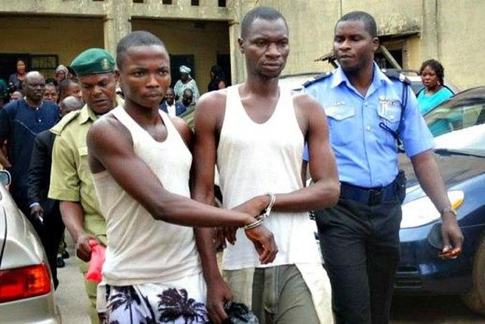 The convicts, Daniel Ita Effiong and Bamitale Olayemi