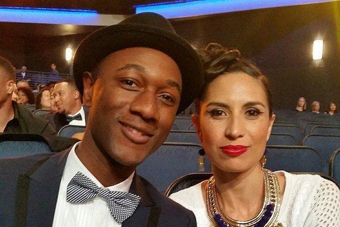 Aloe Blacc and wife, Maya Jupiter