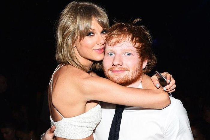 Taylor Swift and Ed Sheeran