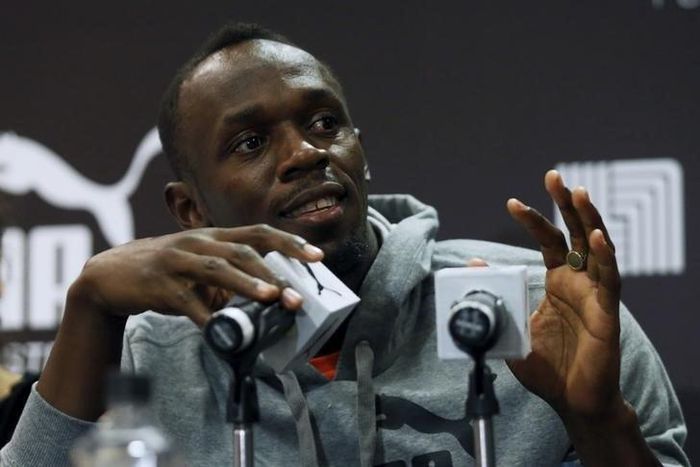 Jamaican sprinter Usain Bolt in a file photo. REUTERS/Edgard Garrido