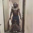 Seun Kuti with his daughter