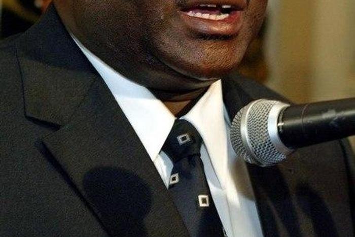 Burundi's former President Domitien Ndayizeye addresses reporters upon his arrival in Bujumbura, Burundi in this file photo. REUTERS/Antony Njuguna
