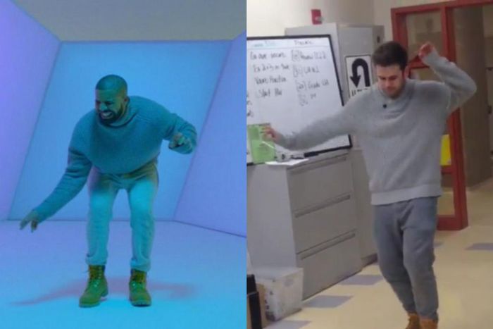 Maths Teacher goes viral after dancing to “Hotline Bling” for his students