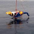 Crashed Bristow aircraft removed from the ocean.