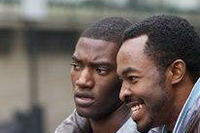Ukeje and Kirby in "Gone Too Far"