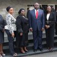 Lagos State Governor, Akinwunmi Ambode meets with cabinet members on October 22, 2015