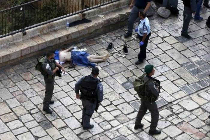 Three Palestinians shot dead after carrying out attack in Jerusalem - police
