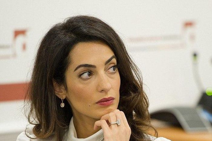 Amal Clooney.