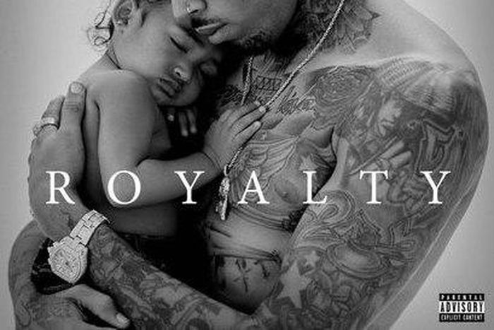 Cover art for Chris Brown's album, 'Royalty'