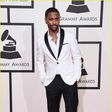 Big Sean at the 2016 Grammys red carpet