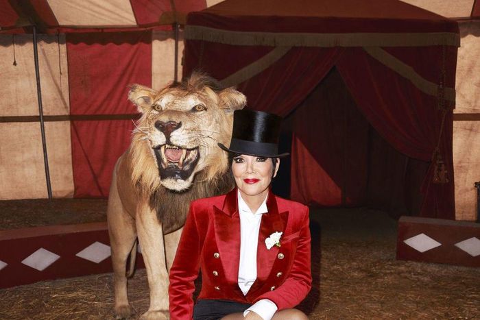 Kris Jenner for Harper's Bazaar latest issue