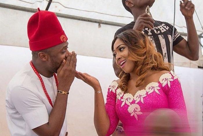 Ubi Franklin and Lilian Esoro at their Introduction