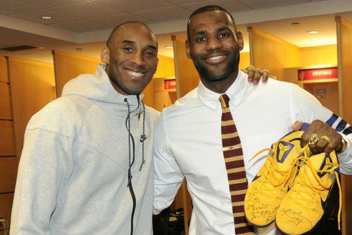 Kobe Bryant and LeBron James