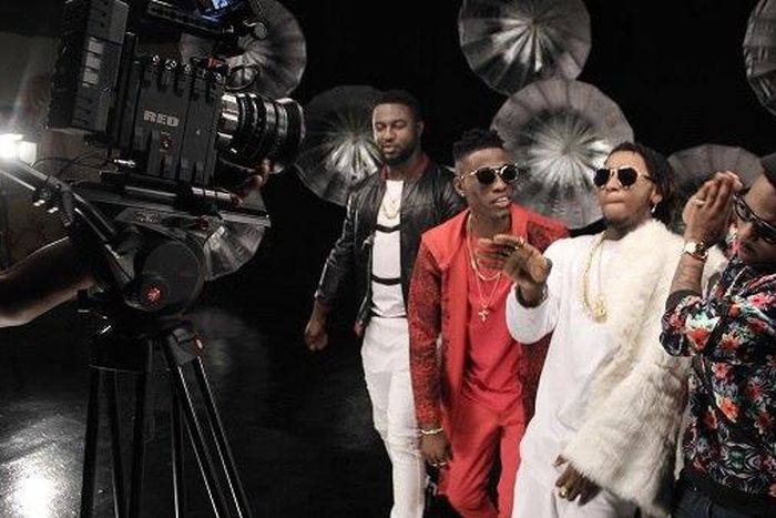 LK Kuddy, Wizkid, Yung6ix star in 'With you' (remix) video shoot