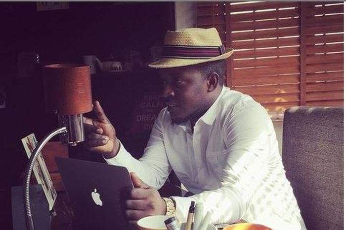 M.I in his new office