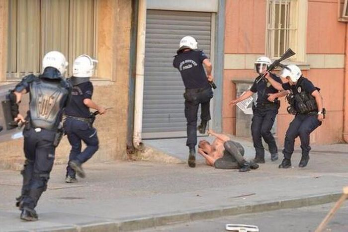 Brawls erupt as Turkish police storm media group linked to Erdogan foe