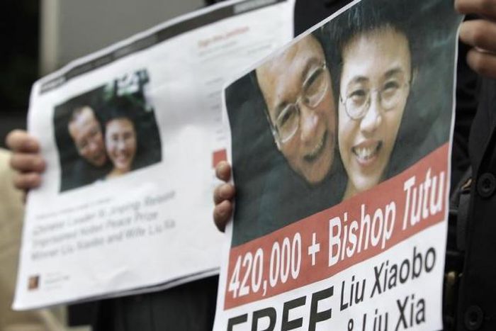 Nobel winners urge British PM to press China's Xi on dissidents