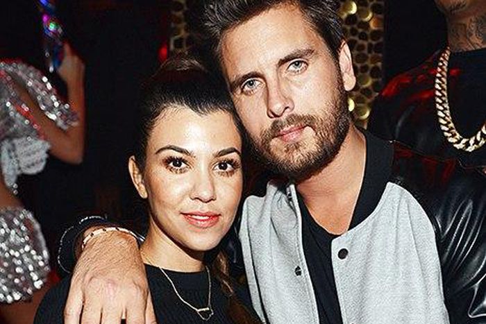 Scott Disick with ex, Kourtney Kardashian