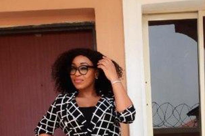 Rita Dominic looking chic
