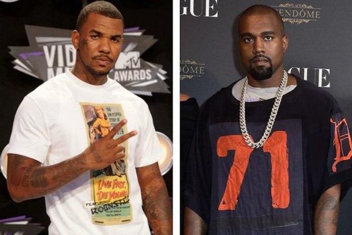The Game and Kanye West
