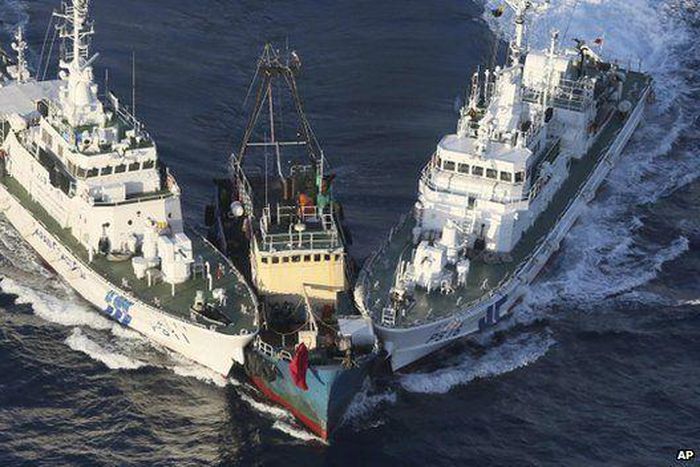 Two vessels (not pictured) collide near Warri