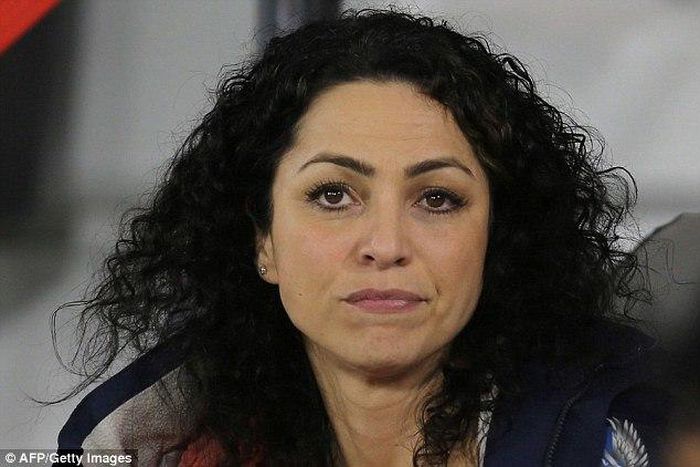 Eva Carneiro spotted at a match in  Qatar
