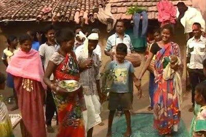 7-yr old boy forced to marry a Dog to ward off bad omen and evil spirit